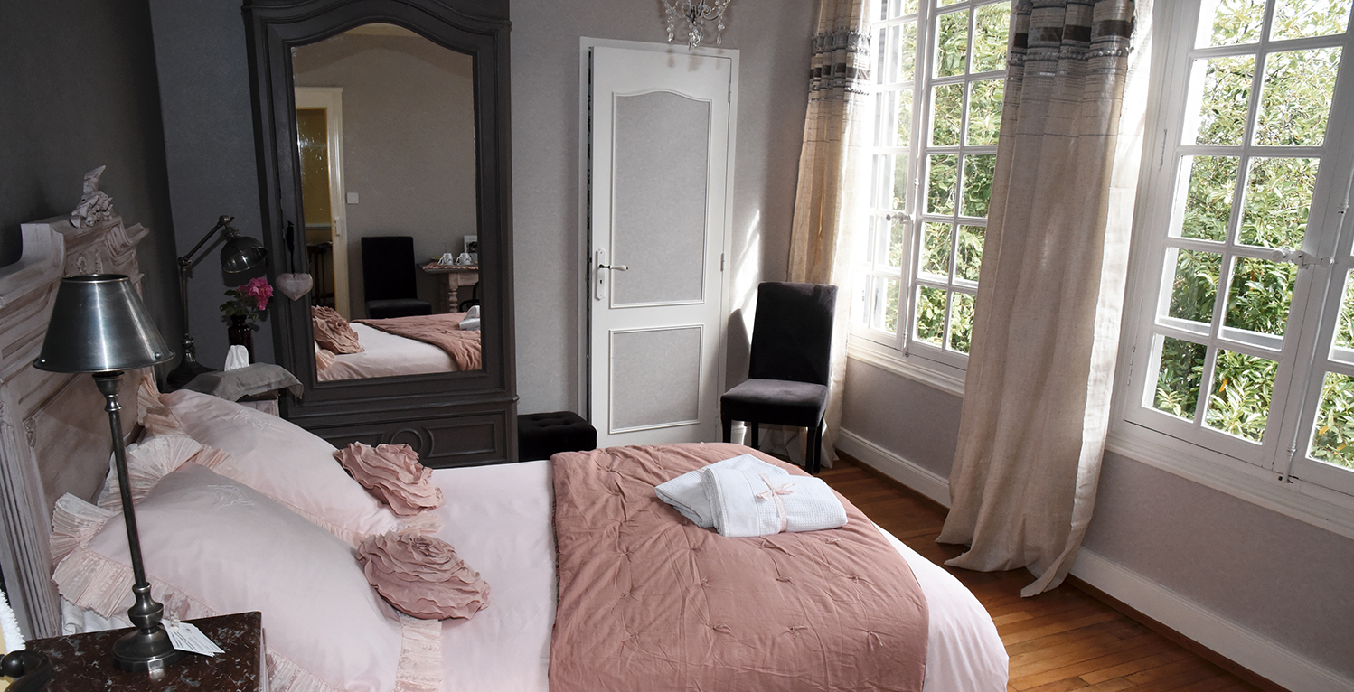 Chambre Rose de Damas